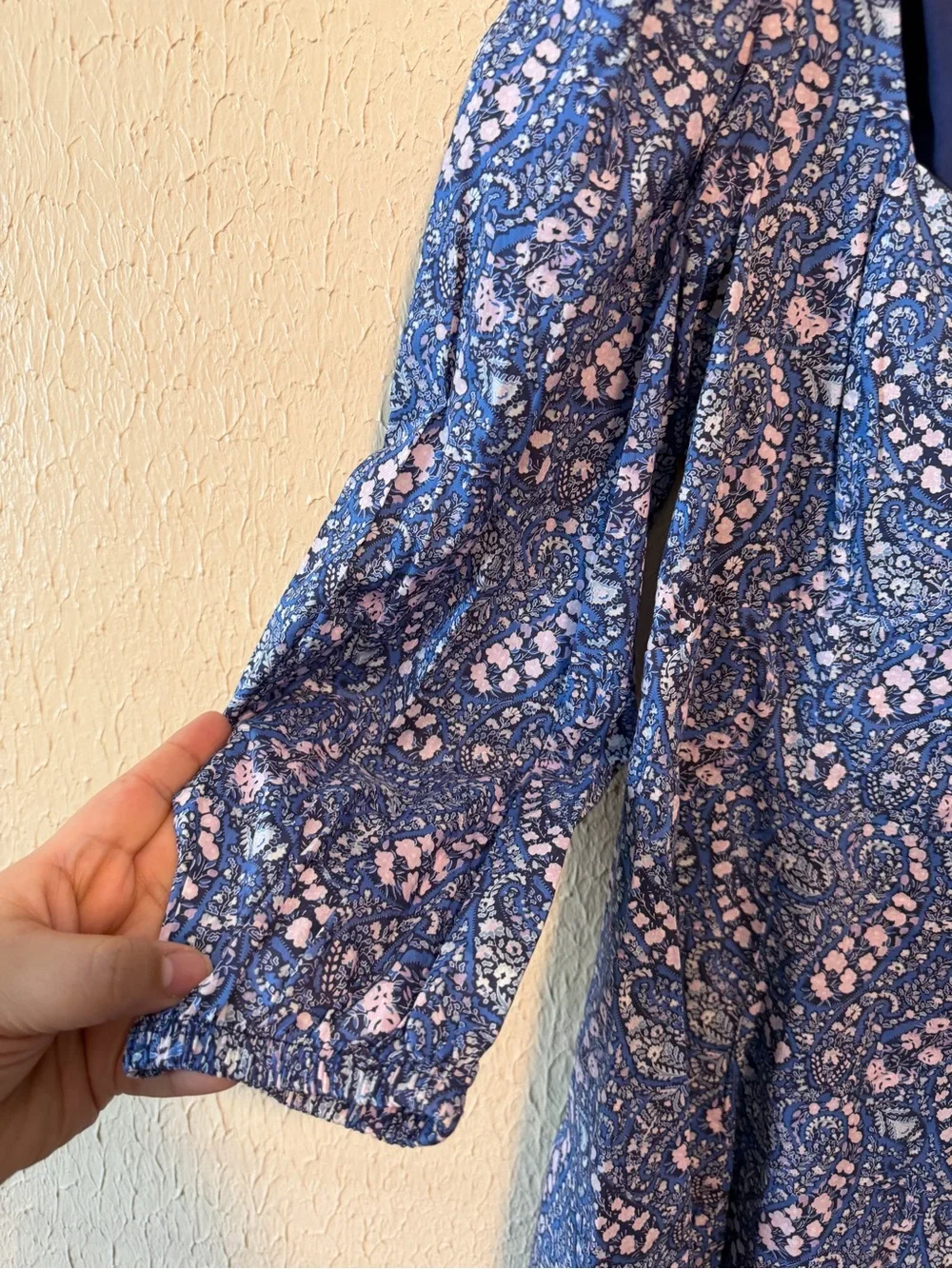 J.‎ Crew Liberty Fabric Mini Dress Size 6 Floral Paisley 100% cotton